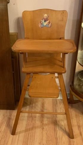 Vintage Hight Chair - ca. 1950's