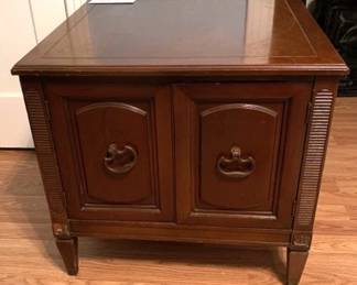 MCM Cabinet Style End Table