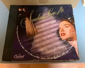 1947 Capital Records (4) 78 RPM Record Set "Somebody Loves Me" - One of several record sets