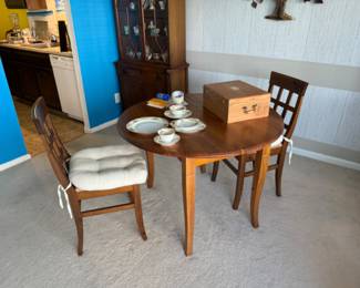 Bistro table and chairs
