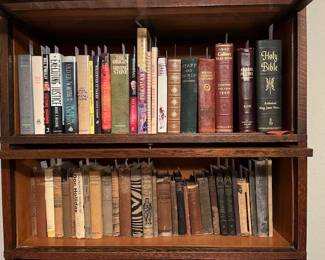 Autographed and vintage books