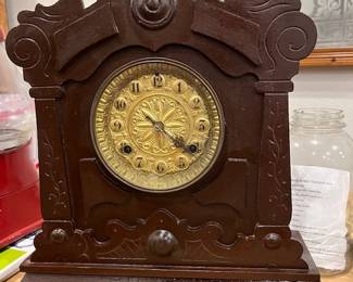 #15 Waterbury Clock Co Antique Clock