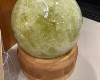 15lb Citrene Ball on stand