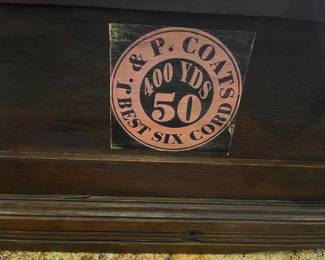 J. & P. Coats label