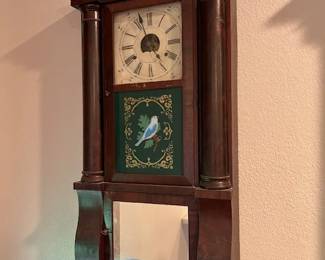 Clock #4 is an Empire Triple Decker made by Birge & Peck Co.
