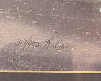 Signature and issue number