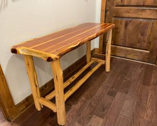 Hand made Pine entrance/sofa table
