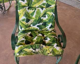 close up of the cushions