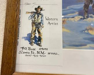 "In the Sunshine" and artist information