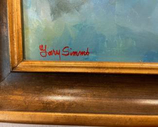 Gary Simms signature