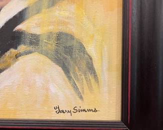 Gary Simms signature