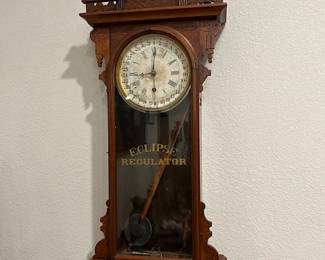 #8 E. N. Welch Eclipse Regulator Clock