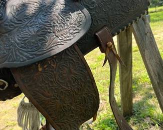 Lots of leatherwork on this one.3