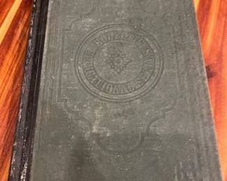 Antique school book