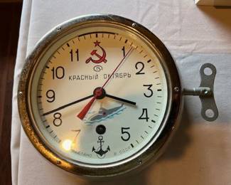 Soviet Russian Submarine Antimagnetic Clock
