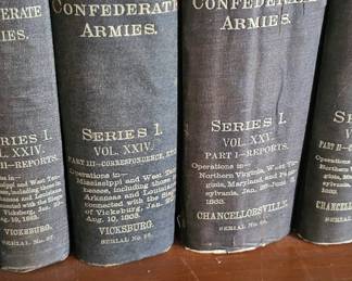 Complete set..128 volumes! Offers being accepted for two days of the sell. Complete listing of all the civil war battles