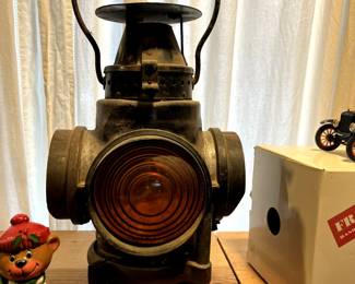Sante Fe Railroad lantern'