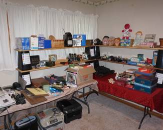 games, office supplies, toys