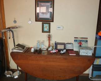 drop leaf table, decor