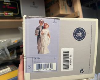 . . . Lladro bride and groom