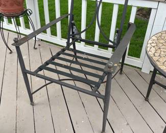 . . . more patio furniture