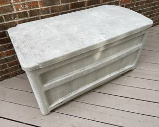 . . . patio storage box