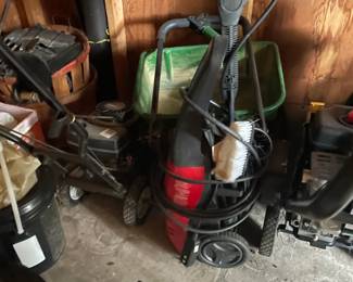 . . . pressure washer
