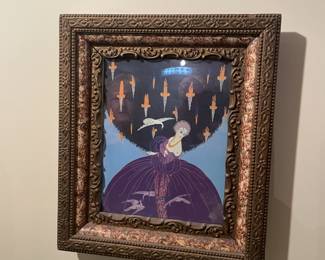 . . . more French art in antique frame