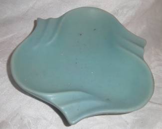 Van Briggle Pottery 1950’s Aqua Ashtray