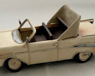 Replica Metal 1957 Ragtop Convertible (11”L x 4 3/4”W x 4 1/2”H)