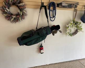 . . . golf clubs