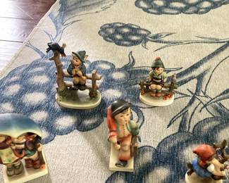 . . . and more Hummel figures