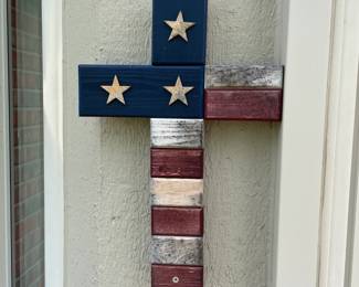 . . . patriotic cross