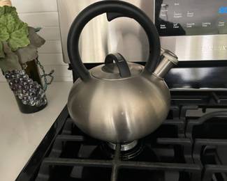 . . . tea kettle