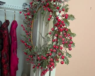 . . . berry wreath