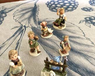 . . . more Hummel figures