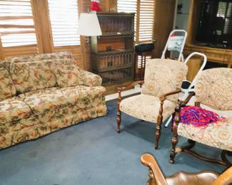 Retro sofa and chair sets