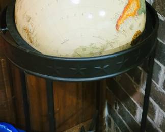Standing globe