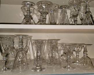 Retro Crystal stemware