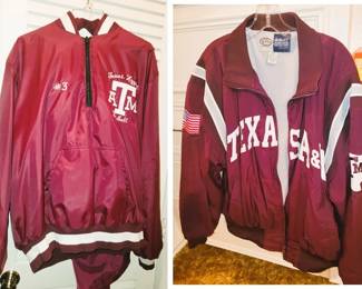 Vintage Texas A and M Team Jackets
