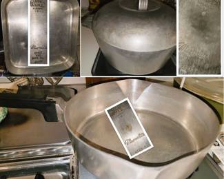 Wagner Ware Roasters and pots