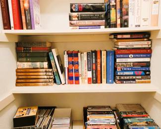 Books, Music CDs and DVDs