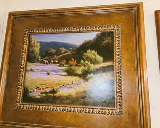 Original Western Framed art