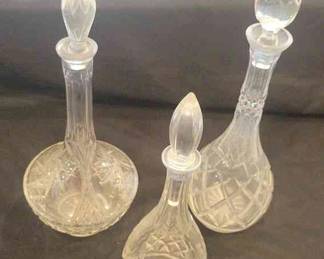 LC141Crystal Wine Decanters