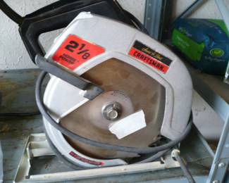 Craftman hand saw works great.