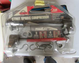 Strut spring compressor