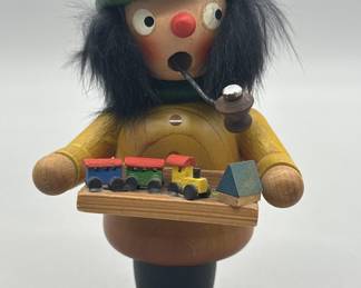 German Wooden Incense Smoker, Toy Maker