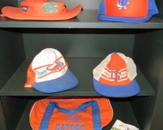  Florida Gator Football Caps/Hats, Duffle Bag