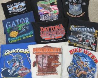 1990's - 2010 Harley Davidson Bike Week T-Shirt Collection 