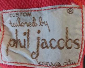 Custom tailored by Phil Jacobs Kansas City